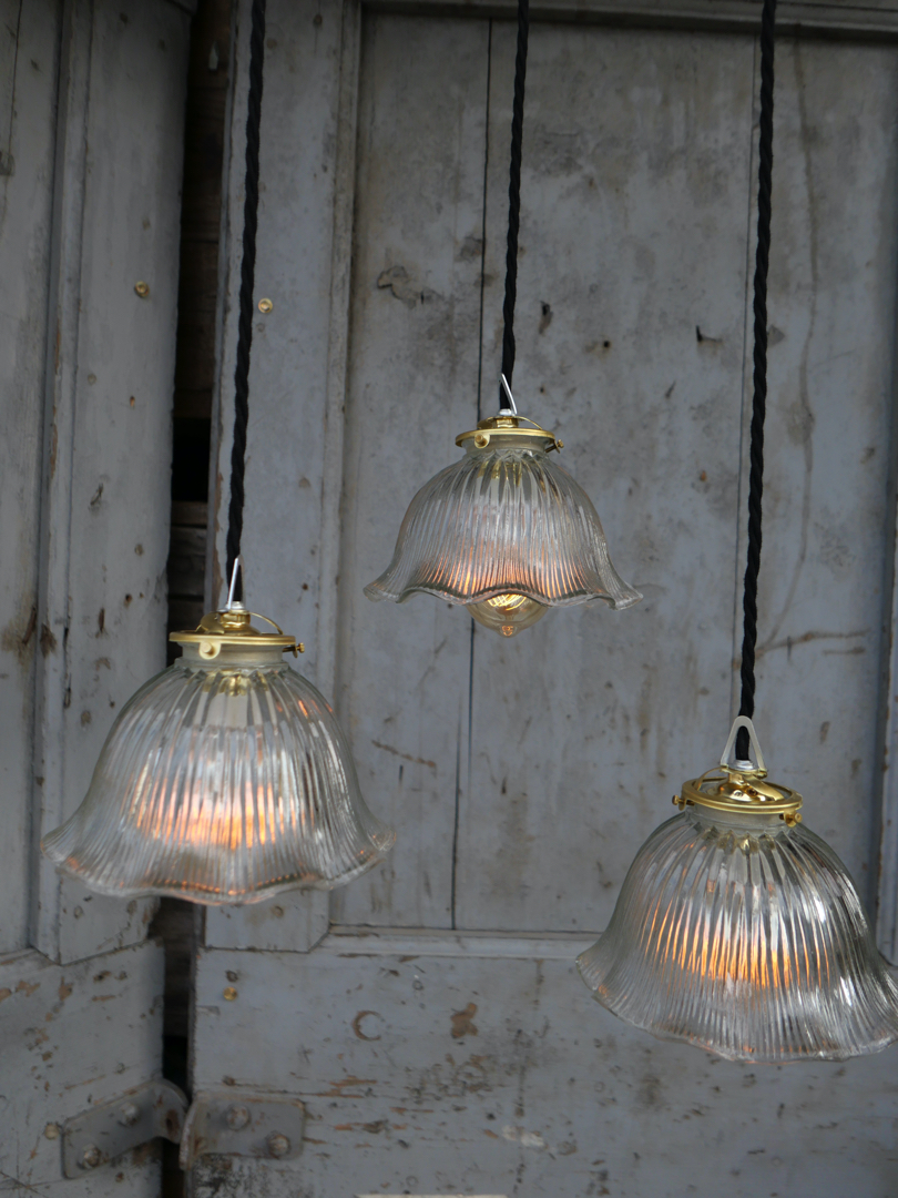 1 abat jour suspention atelier holophane lampe industrielle – Image 10