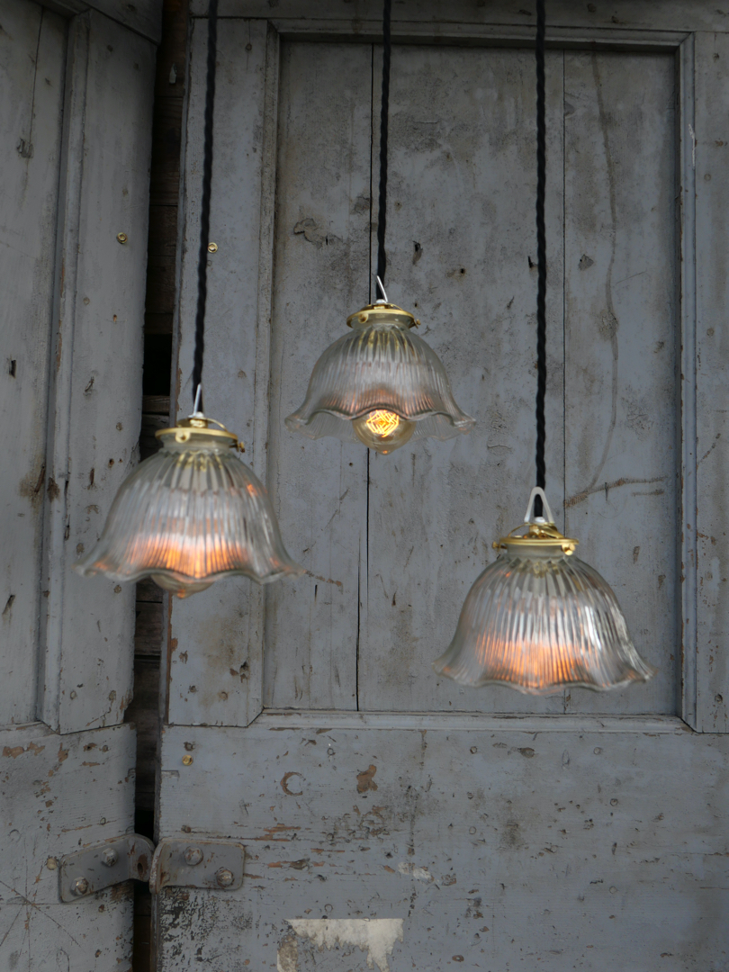 1 abat jour suspention atelier holophane lampe industrielle – Image 14