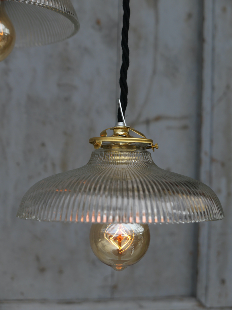 1 abat jour suspention atelier holophane lampe industrielle – Image 4