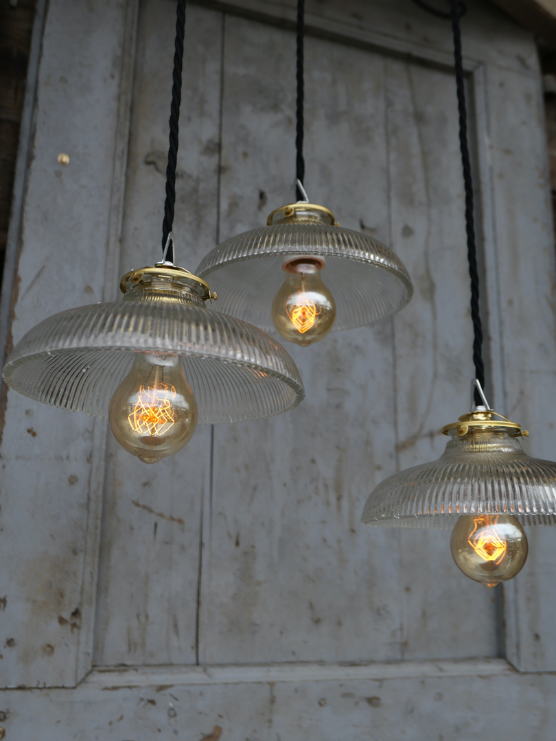 1 abat jour suspention atelier holophane lampe industrielle – Image 10