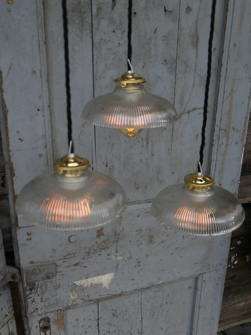 1 abat jour suspention atelier holophane lampe industrielle – Image 5
