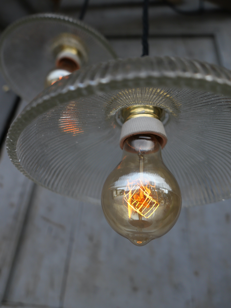 1 abat jour suspention atelier holophane lampe industrielle – Image 11