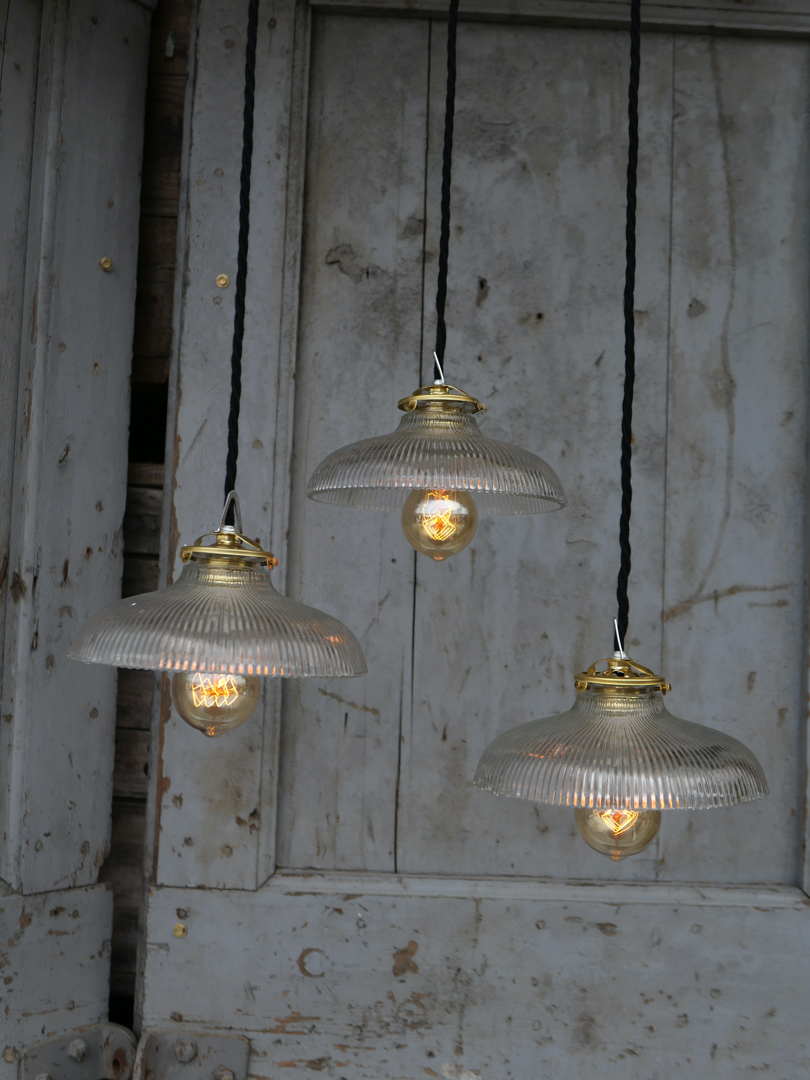 1 abat jour suspention atelier holophane lampe industrielle – Image 12