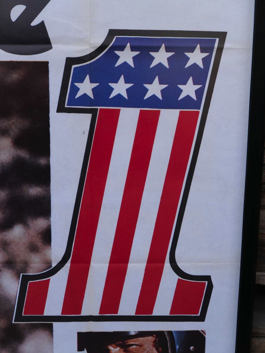 Steve McQUEEN grand cadre avec affiche cinema originale – Image 6