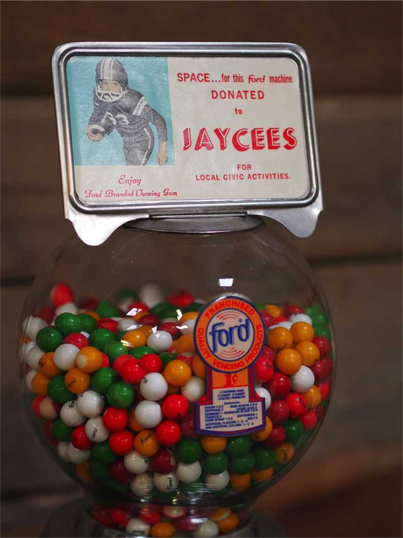 Distributeur à bonbon Ford Ball Gum 1950 Jaycees – Image 5
