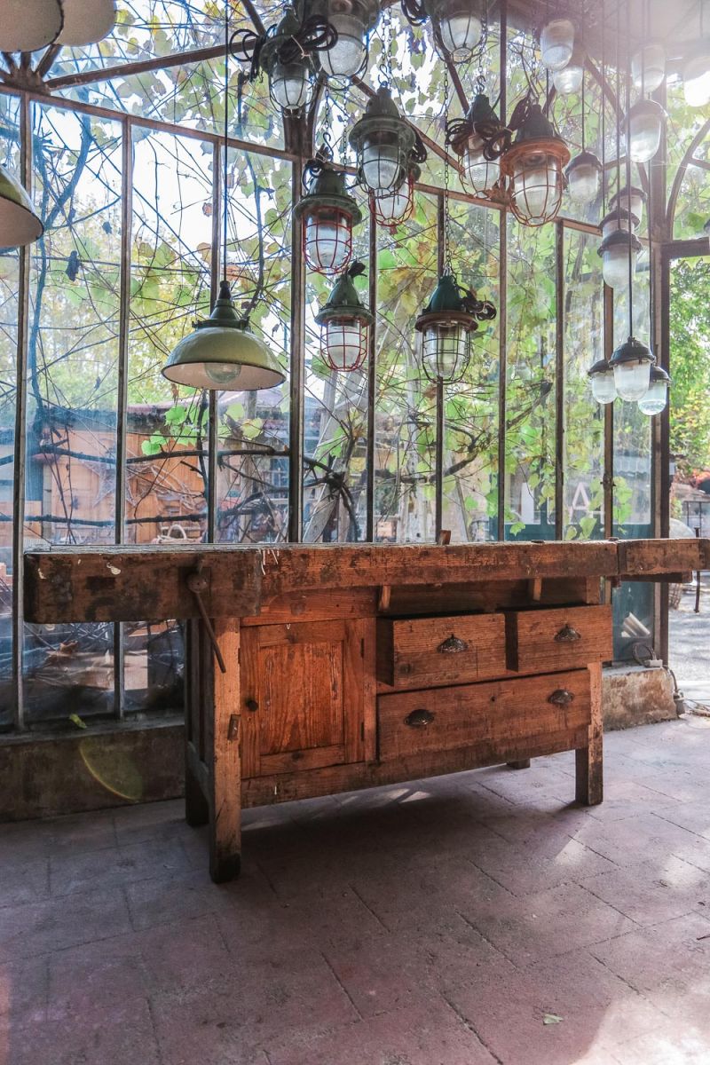 etabli menuisier industriel poste de travail dans son jus – Image 17