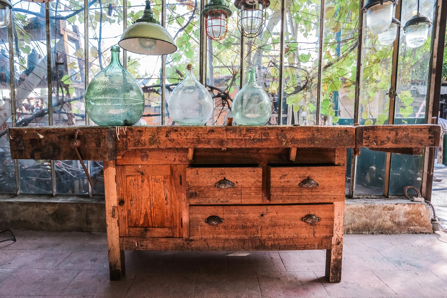 etabli menuisier industriel poste de travail dans son jus – Image 4