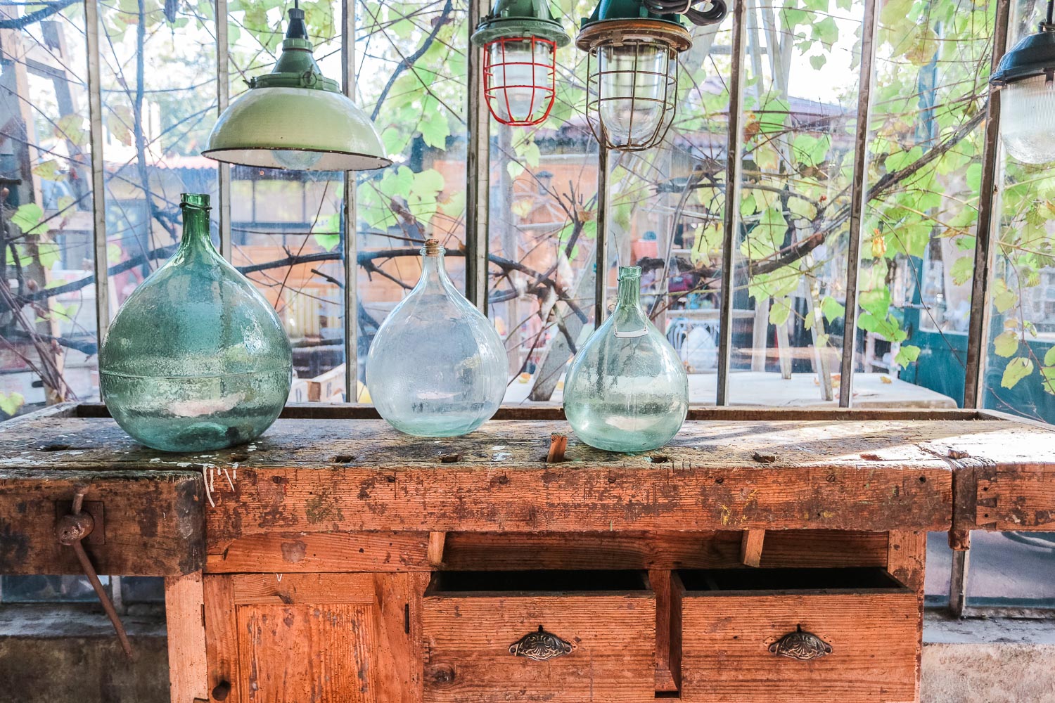 etabli menuisier industriel poste de travail dans son jus – Image 2