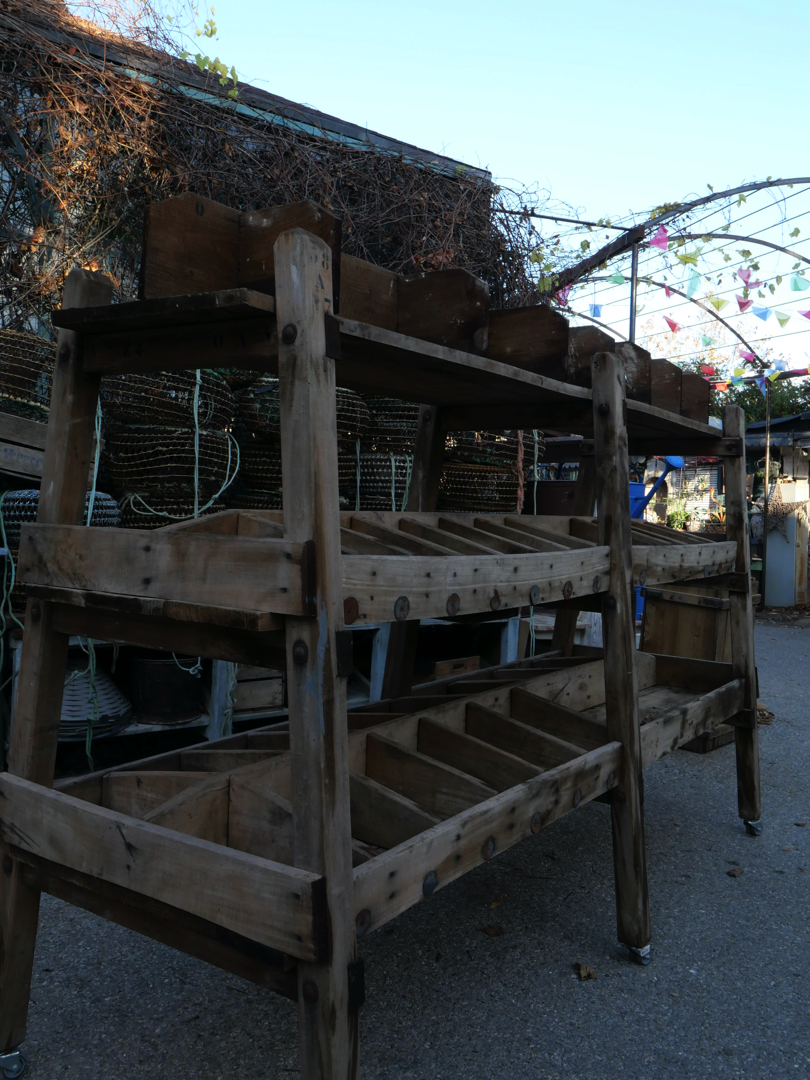 grand meuble metier en bois a casier – Image 4