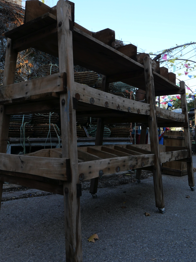 grand meuble metier en bois a casier – Image 5