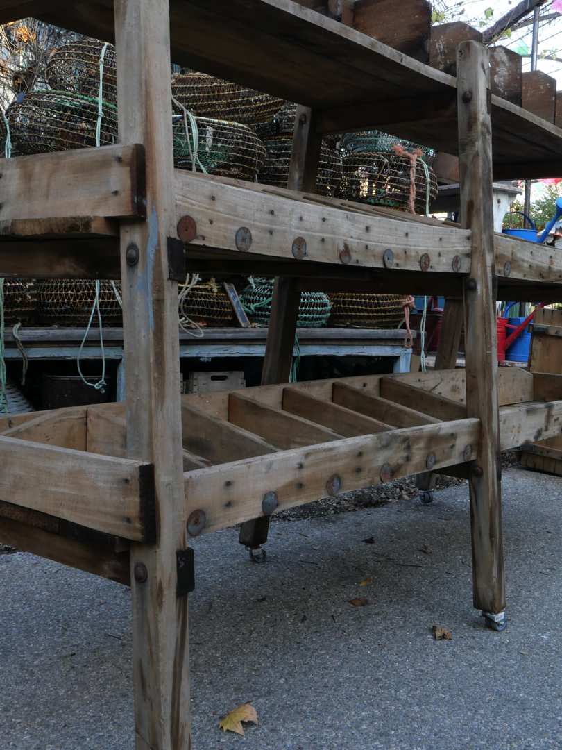 grand meuble metier en bois a casier – Image 6