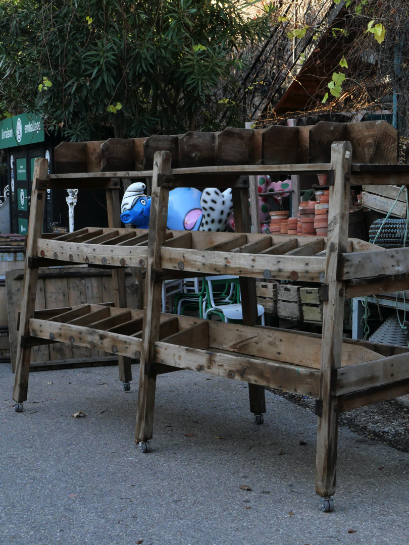 grand meuble metier en bois a casier – Image 7