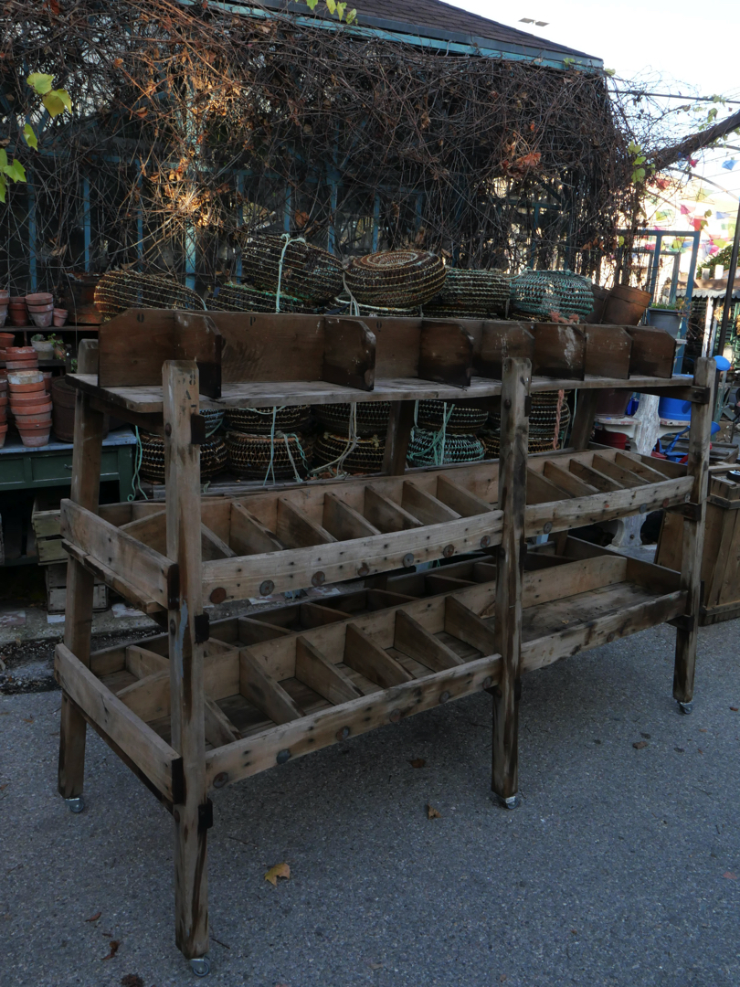 grand meuble metier en bois a casier – Image 8