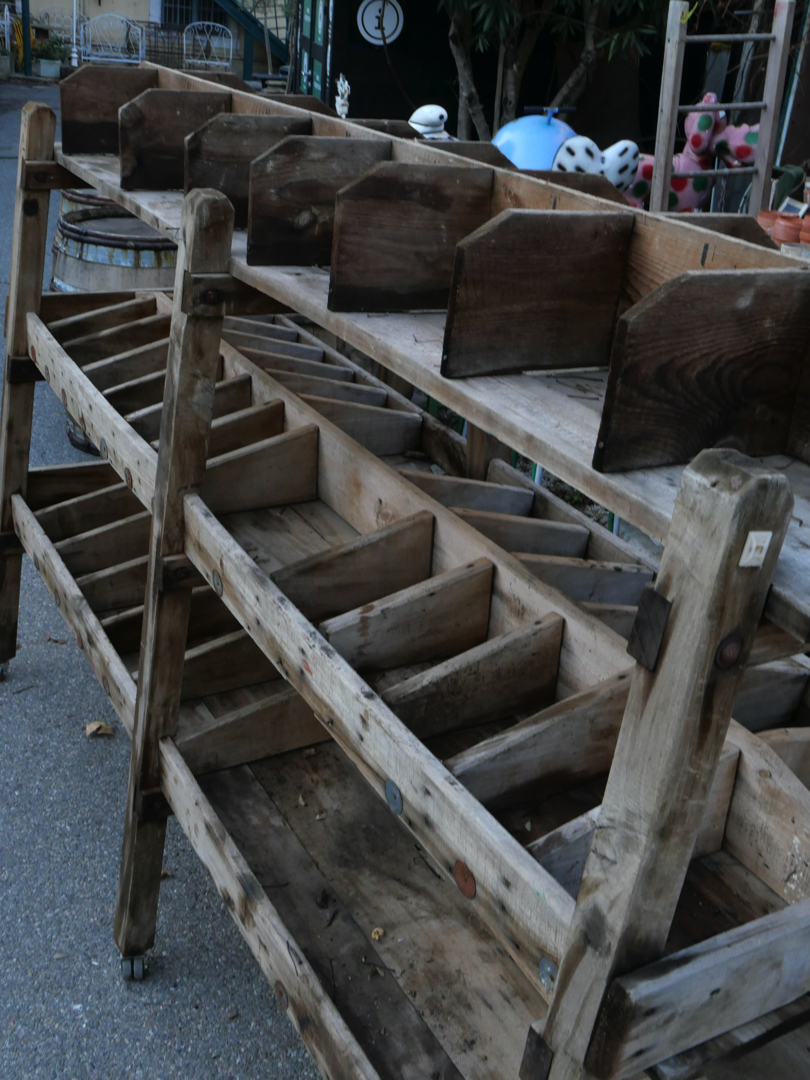 grand meuble metier en bois a casier – Image 12