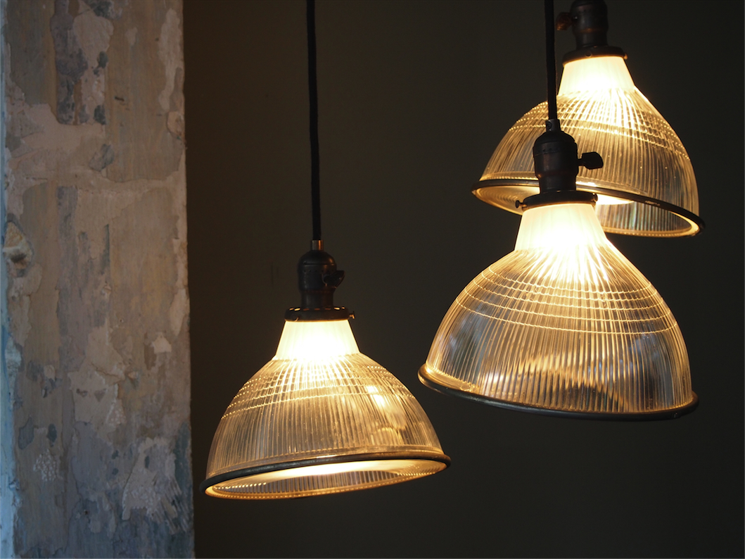 1 abat jour atelier holophane lampe industrielle USA – Image 4