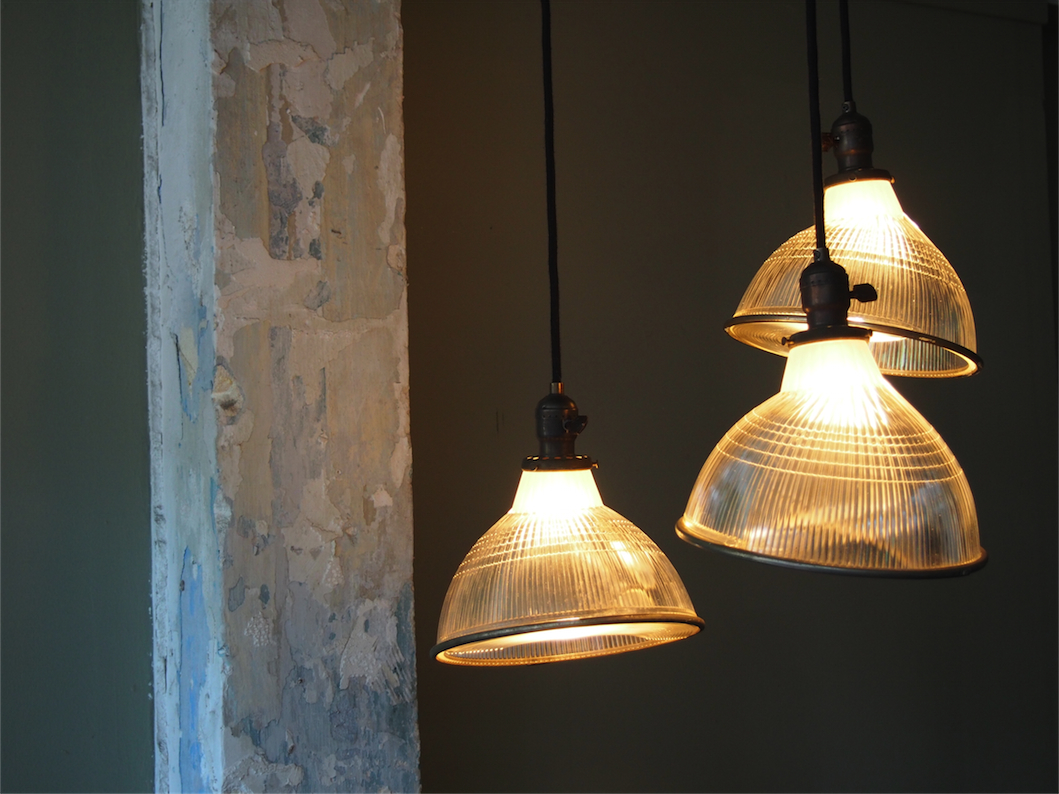 1 abat jour atelier holophane lampe industrielle USA – Image 17