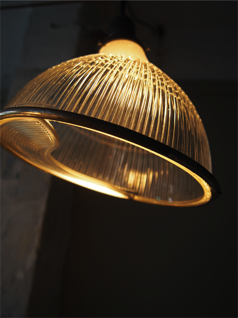 1 abat jour atelier holophane lampe industrielle USA – Image 8