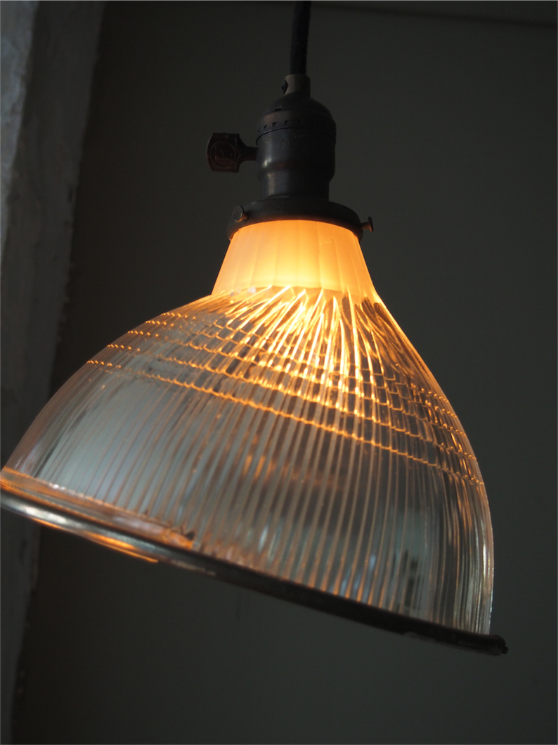 1 abat jour atelier holophane lampe industrielle USA – Image 12