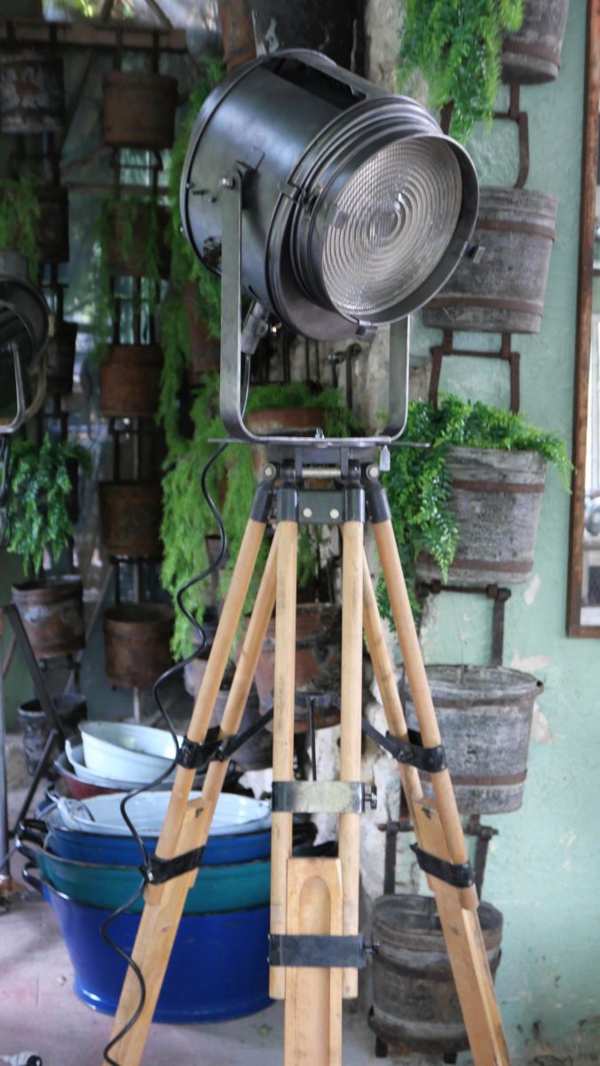 projecteur cinema cremer pied tripod bois – Image 2