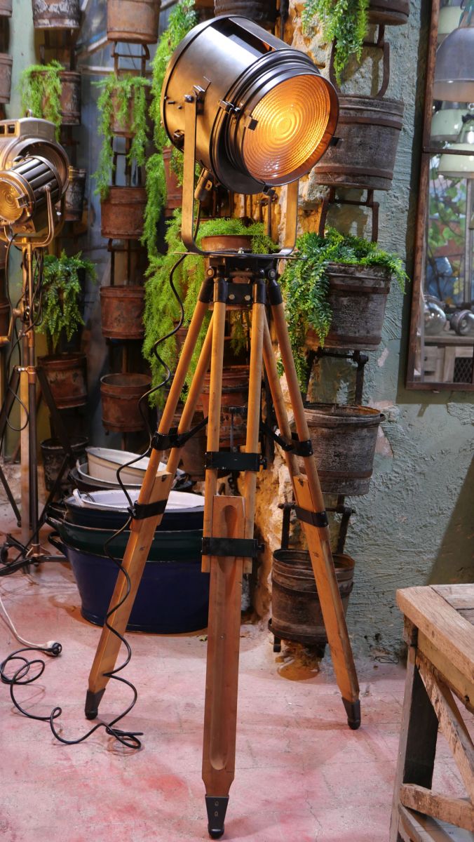 projecteur cinema cremer pied tripod bois – Image 7