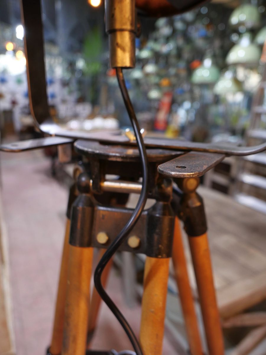 projecteur cinema cremer pied tripod bois – Image 16