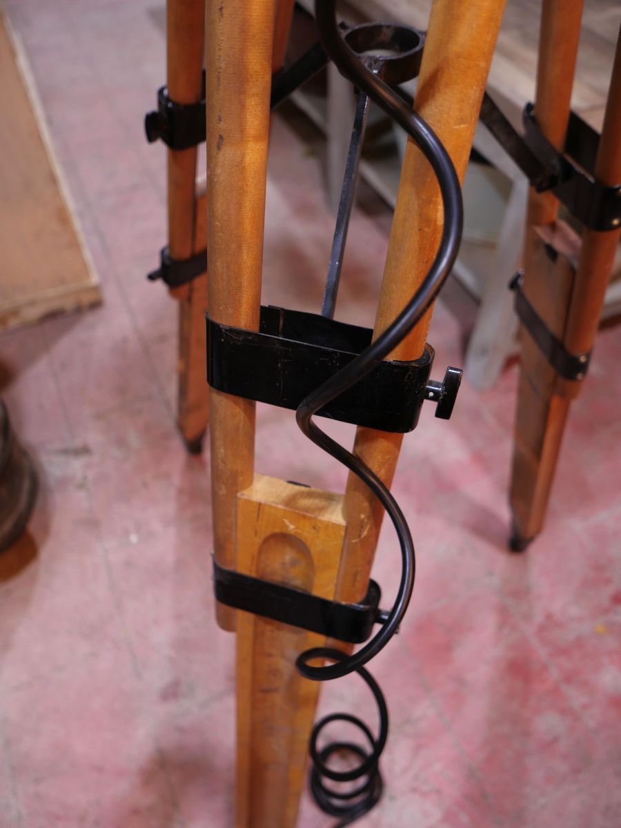 projecteur cinema cremer pied tripod bois – Image 17