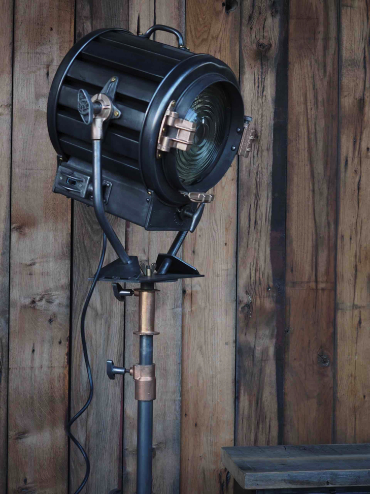 projecteur cinema hollywood Richardson 1930/40 pied roulette – Image 19