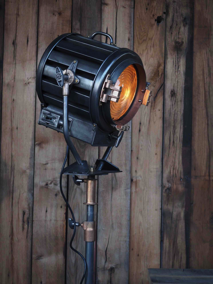 projecteur cinema hollywood Richardson 1930/40 pied roulette – Image 2