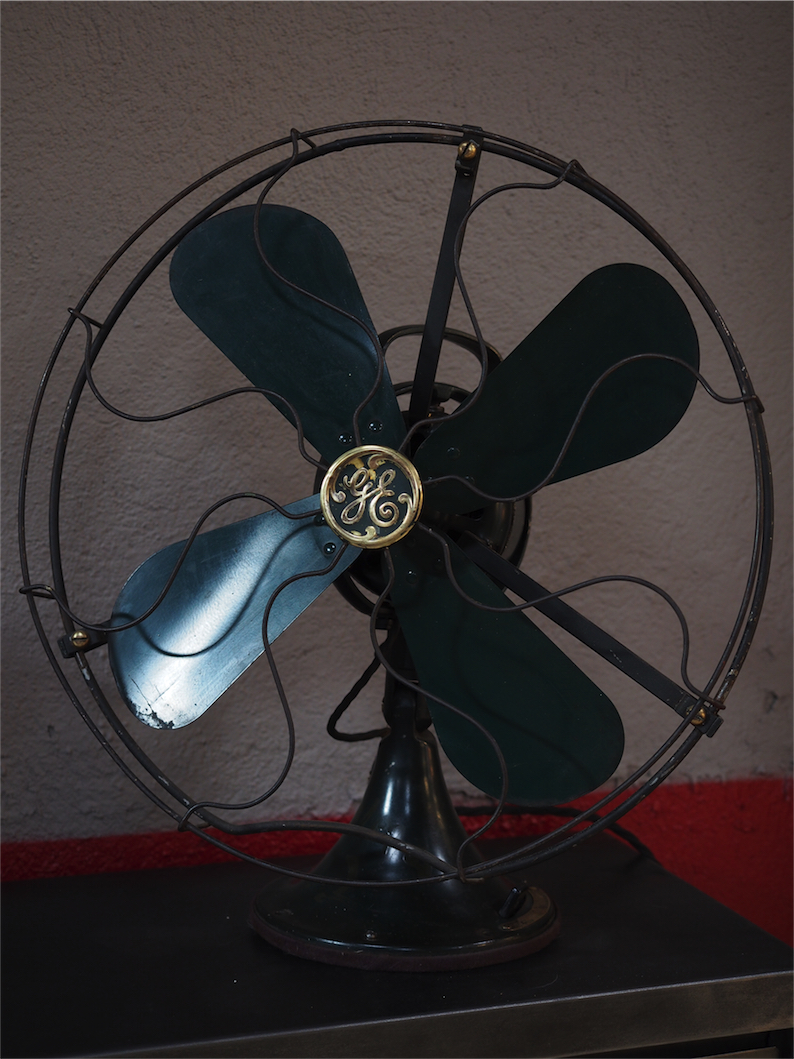 ancien ventilateur general electric industriel 1920 USA – Image 2