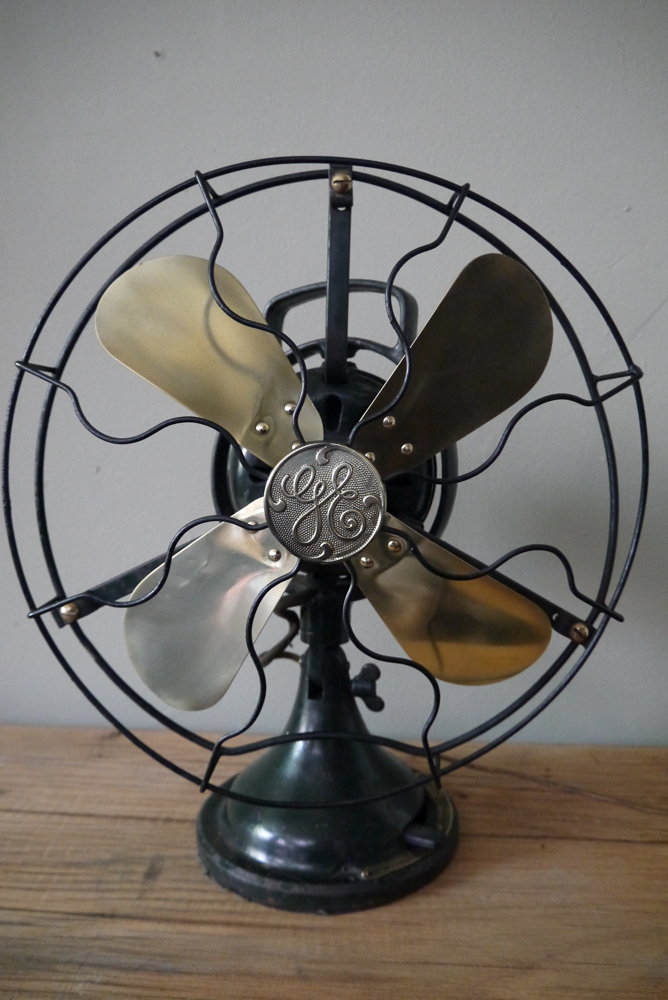 ancien ventilateur general electric industriel 1920 USA – Image 2