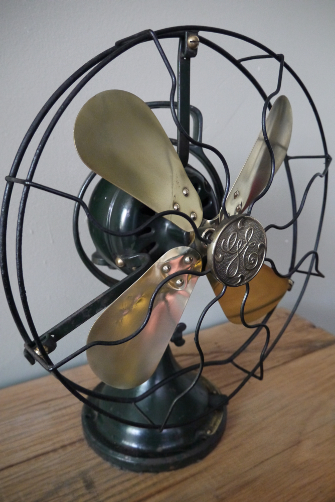 ancien ventilateur general electric industriel 1920 USA – Image 4
