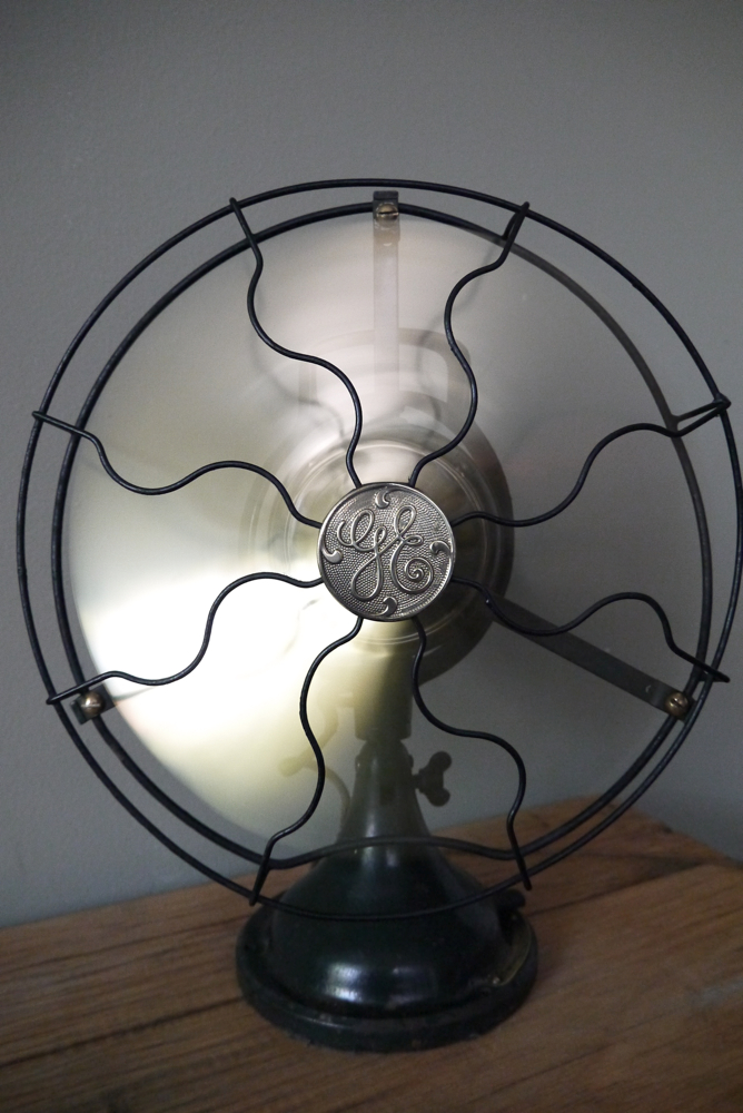 ancien ventilateur general electric industriel 1920 USA – Image 3