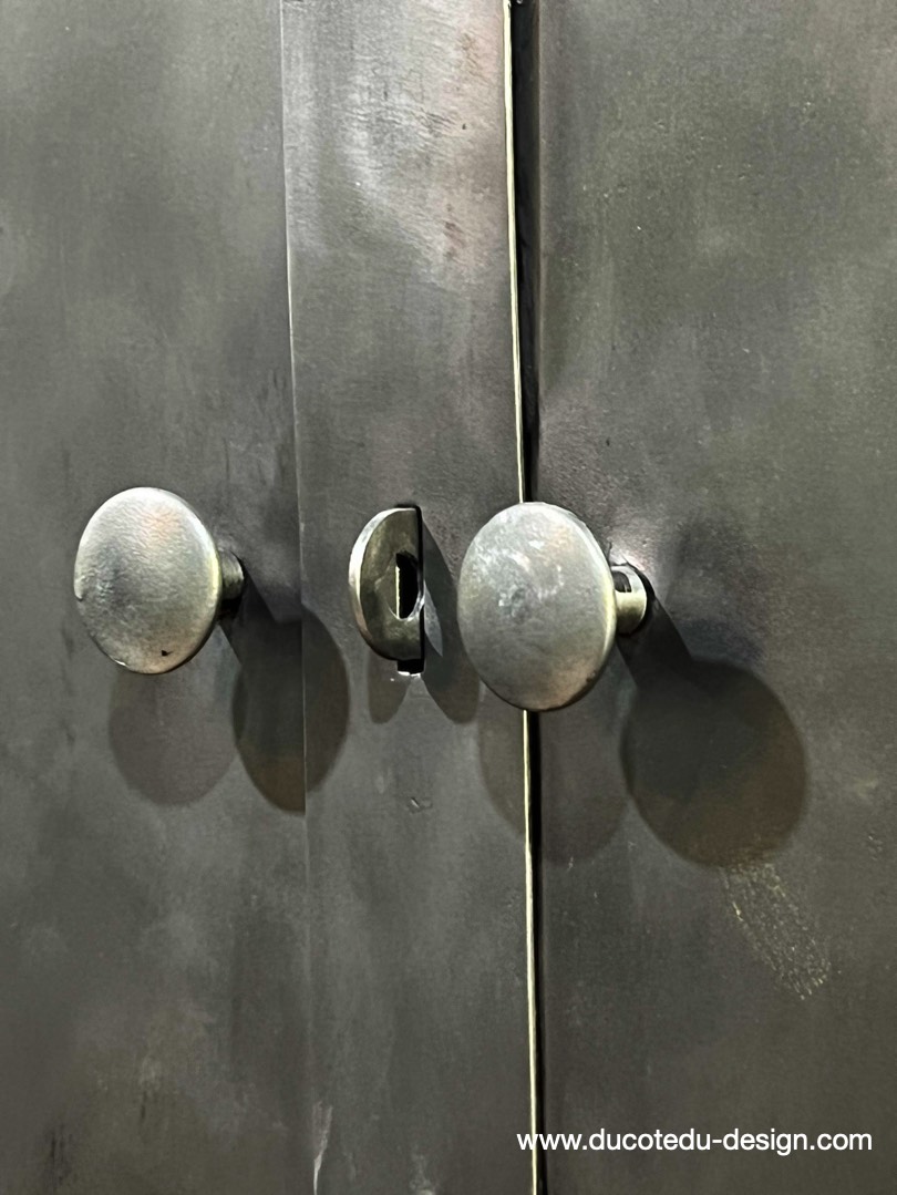 vestiaire grande armoire atelier rangement en 3 parties – Image 11