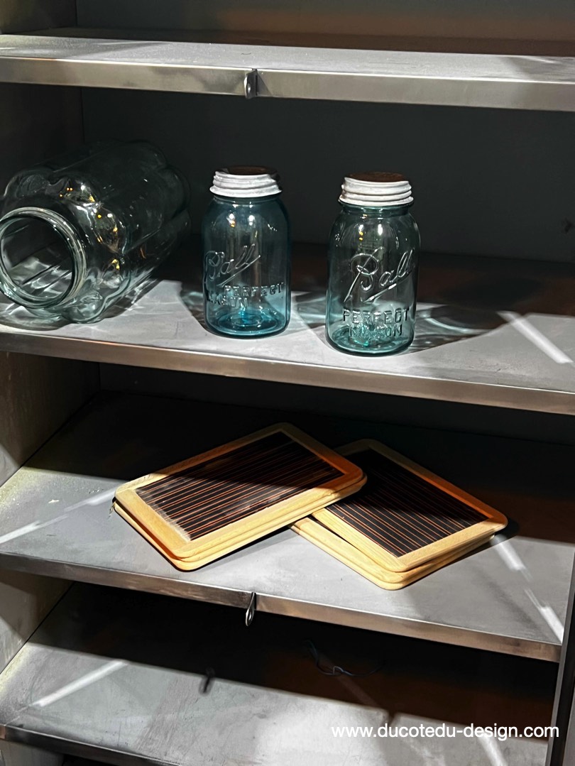 vestiaire grande armoire atelier rangement en 3 parties – Image 15