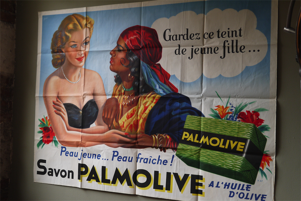 grande affiche publicitaire savon Palmolive des années 30 – Image 4