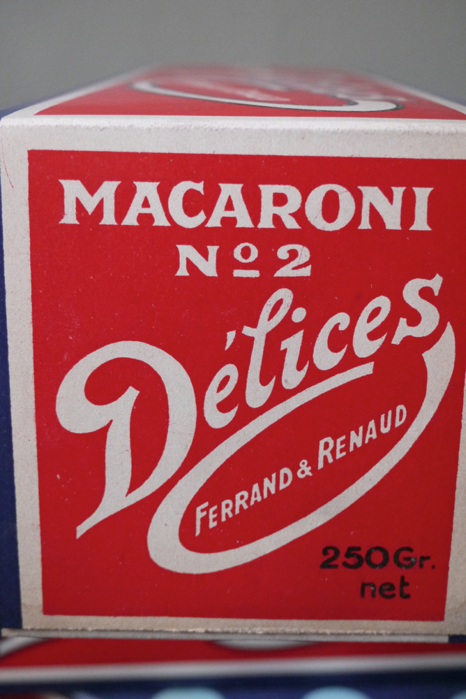 1 ancienne boite d'epicerie en carton pour les pates – Image 6