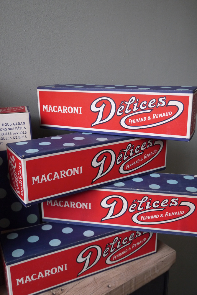 1 ancienne boite d'epicerie en carton pour les pates – Image 9