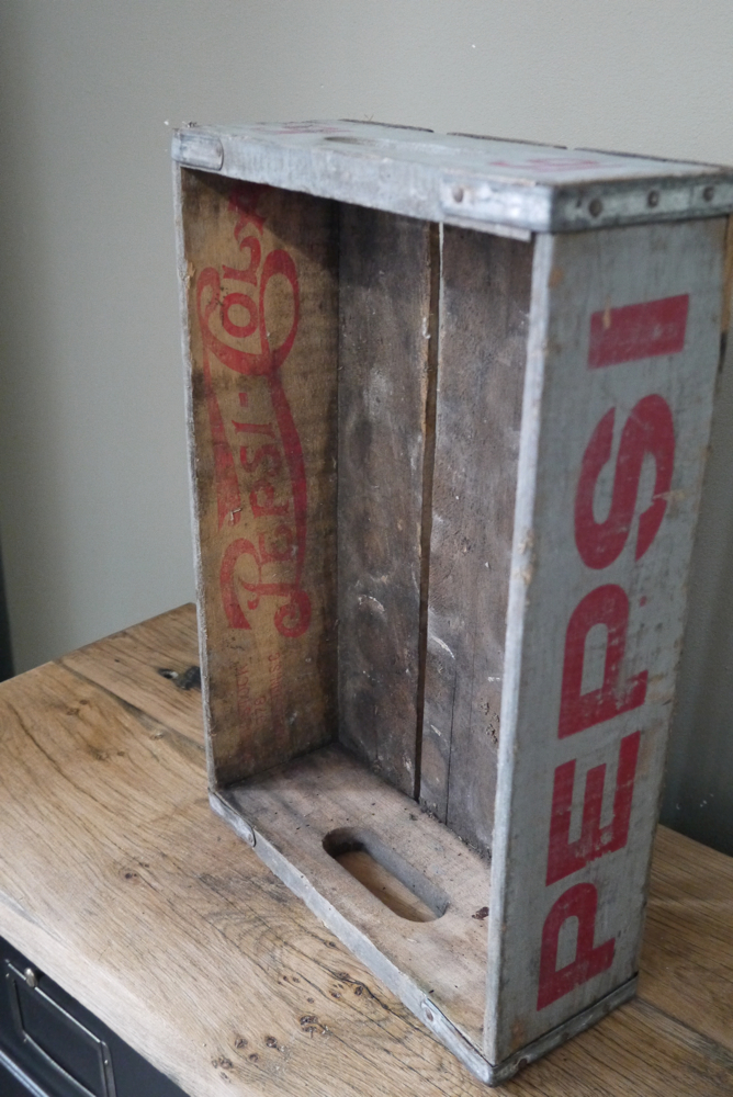 caisse bois brasserie café pepsi cola – Image 5