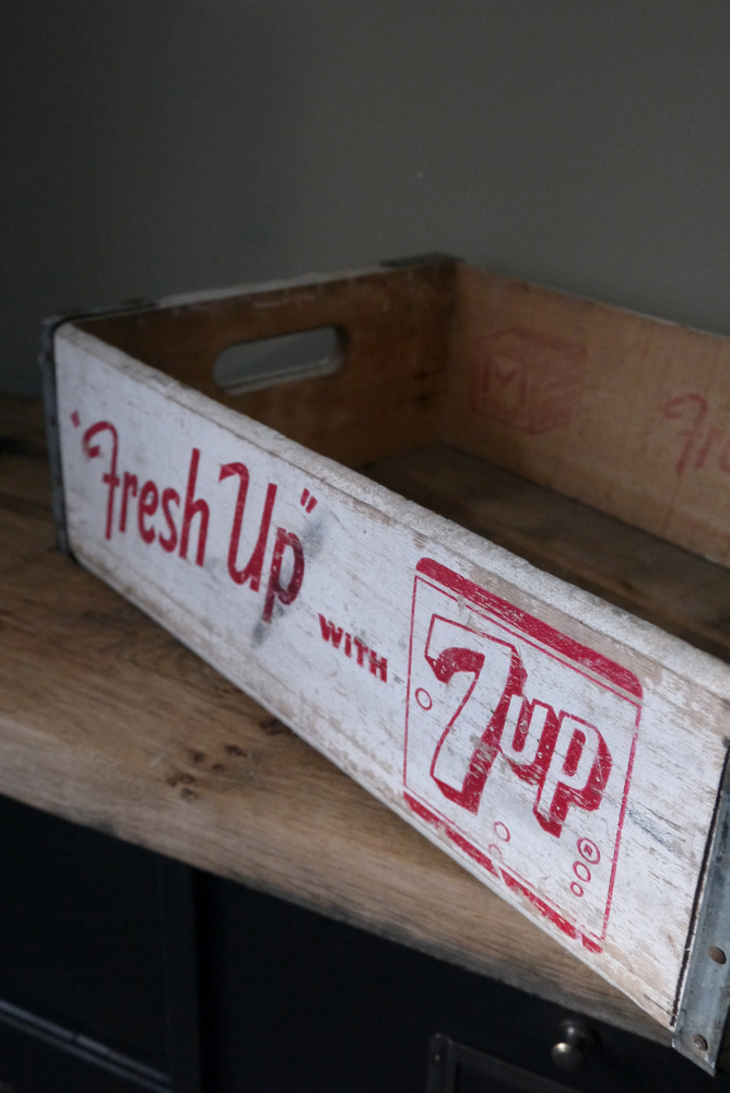 caisse bois brasserie café Seven Up 1 – Image 2