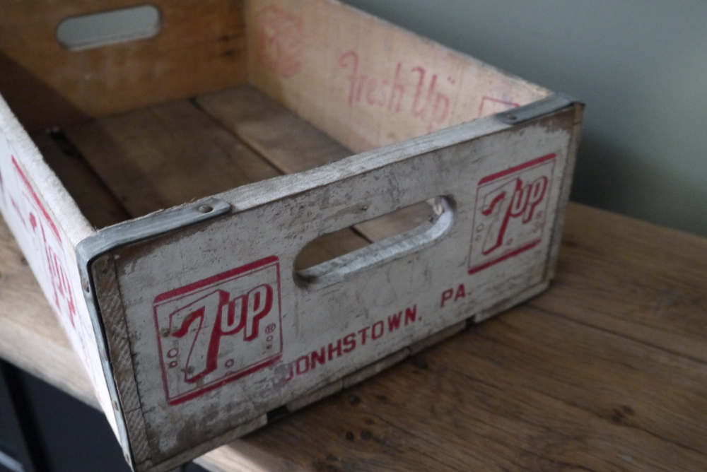 caisse bois brasserie café Seven Up 1 – Image 5