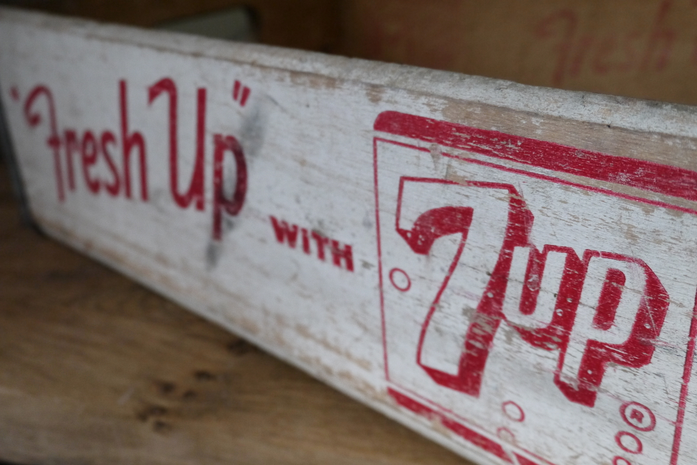 caisse bois brasserie café Seven Up 1 – Image 6