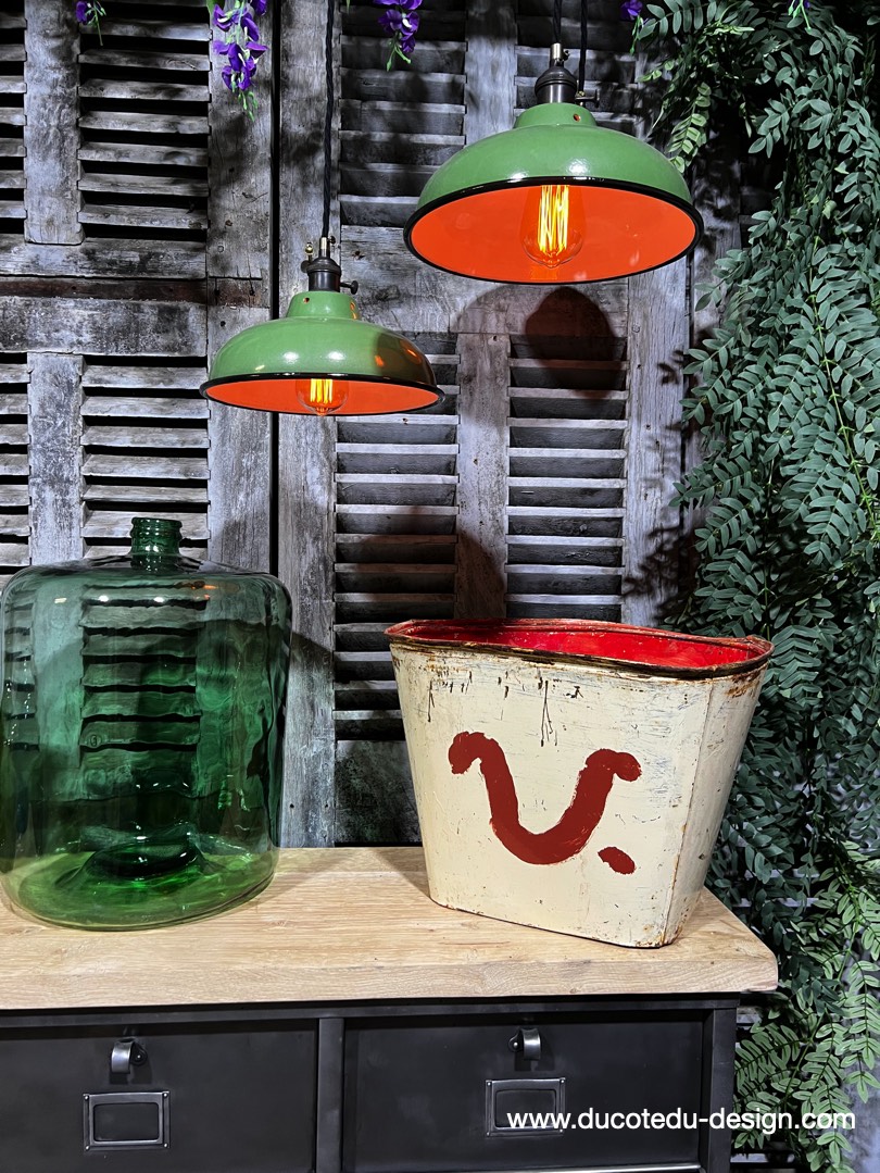 Vecchia scatola di metallo con patina originale - Image 2