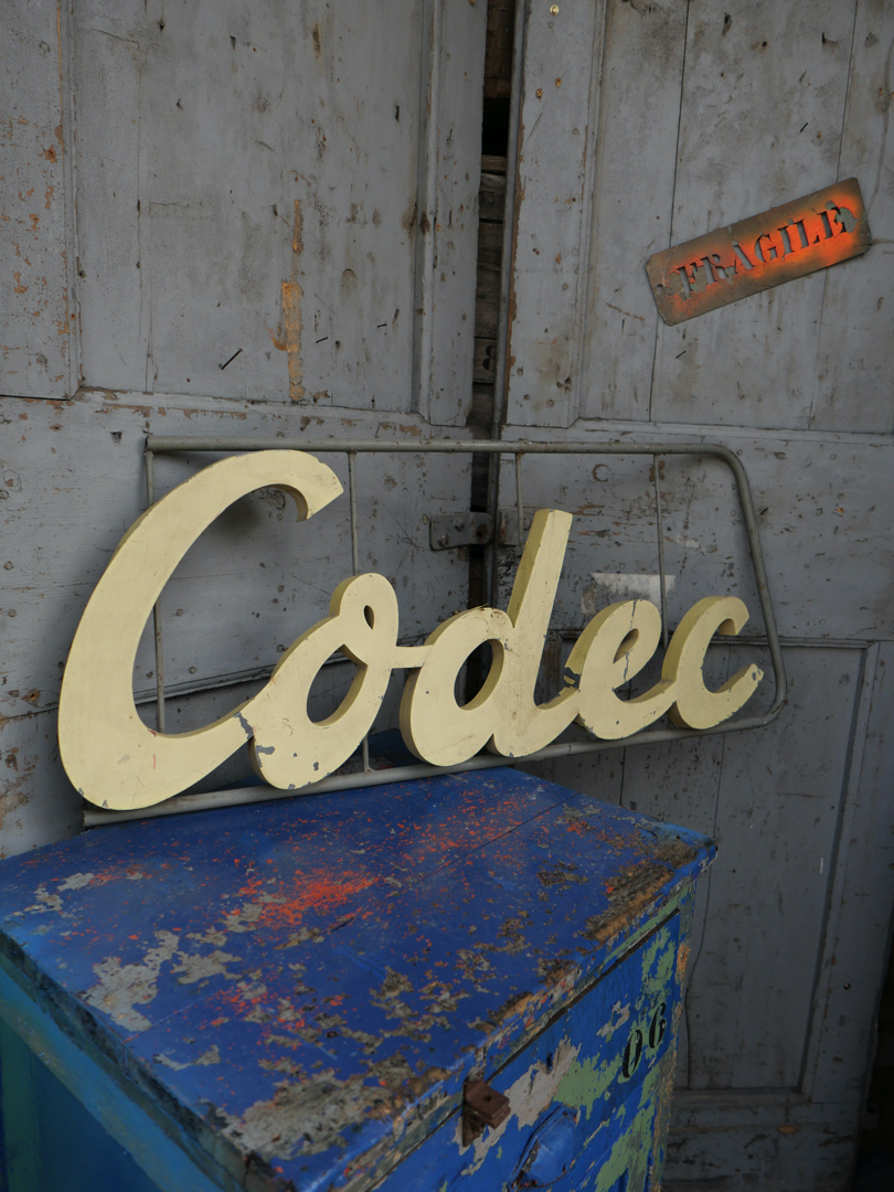 Ancienne enseigne metal codec epicerie – Image 2