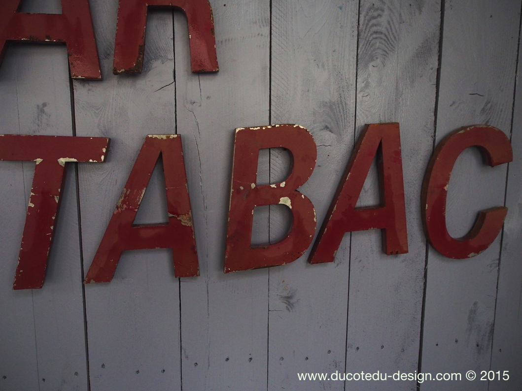 ancienne lettre enseigne Bar Tabac – Image 6