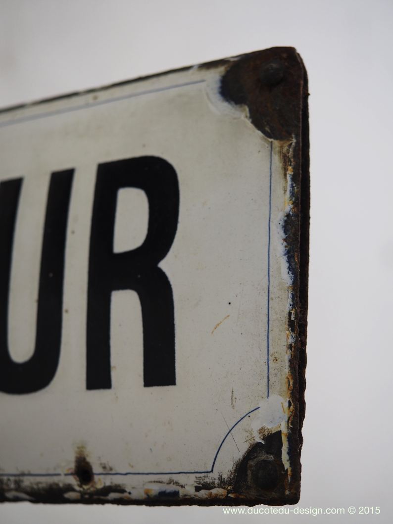 Ancienne enseigne metal coiffeur – Image 12