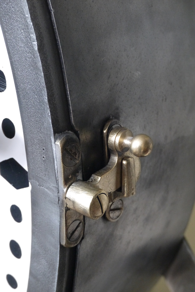 ancienne grande horloge de gare Brillié cadran emallé – Image 10