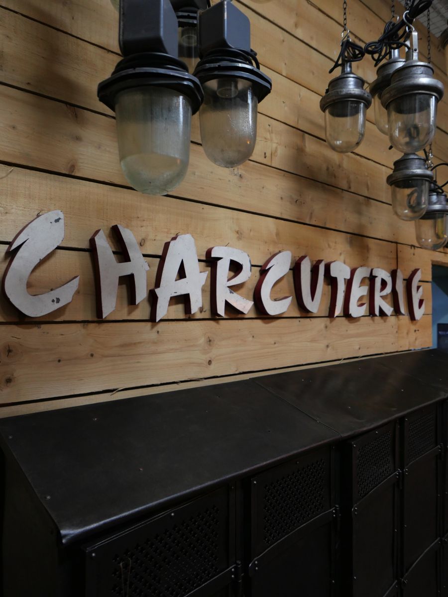 Ancienne enseigne metal charcuterie – Image 4