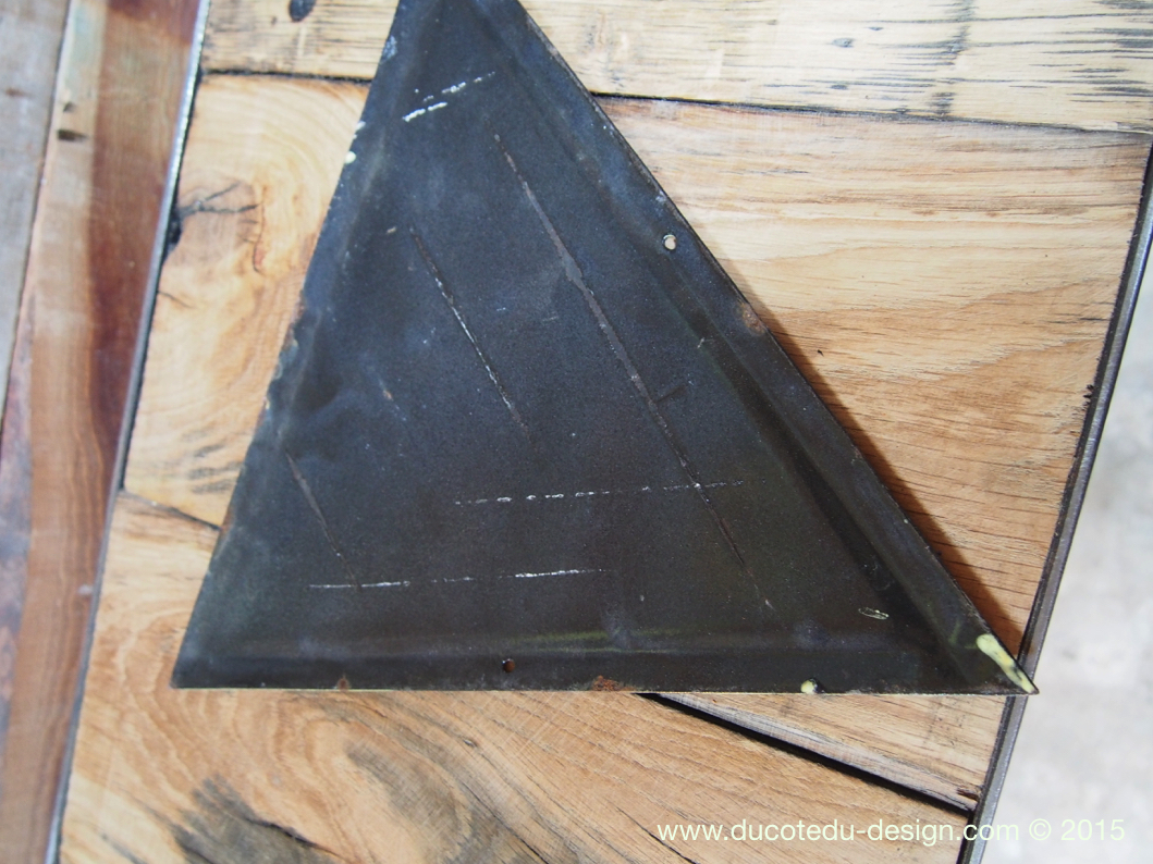 Ancienne plaque emaillée d'usine danger – Image 5