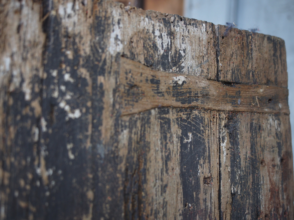 enseigne ancienne porte bois americaine ice cream – Image 12