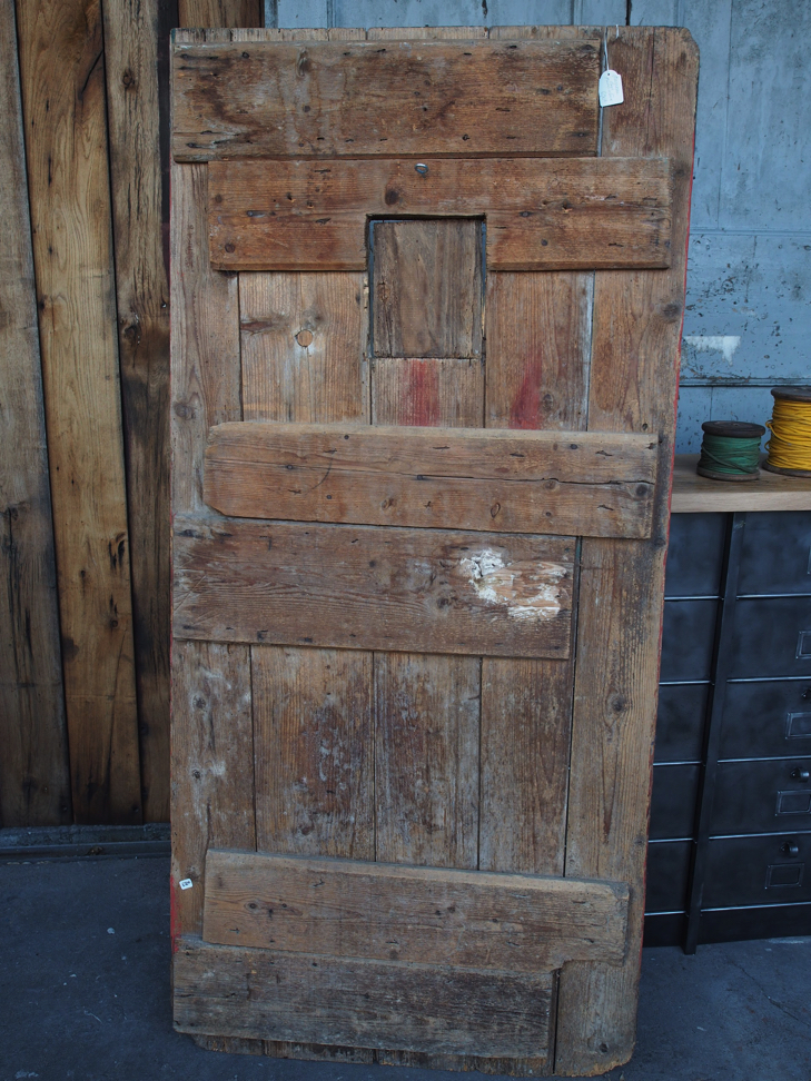 enseigne ancienne porte bois americaine ice cream – Image 13